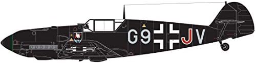 Комплект пластмасови модели Airfix Quickbuild Messerschmitt Bf109E-4/E-1 1:48 за Военна авиация A05120B, Многоцветен