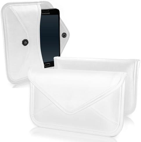 Калъф BoxWave, който е Съвместим с Oppo AX5s (Case by BoxWave) - Луксозни Кожена чанта-месинджър, дизайн своята практика-плик
