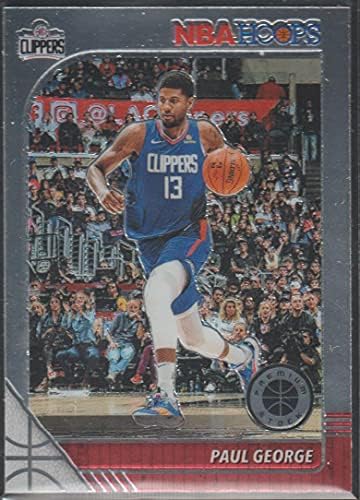 2019-20 Панини Hoops Premium Stock Дребно 132 Търговска картичка Пол Джордж Лос Анджелис Клипърс Баскетбол НБА