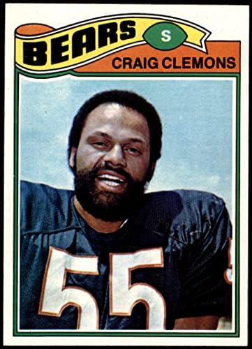 1977 Topps # 399 Крейг Clemons Чикаго Беарз (Футболна карта) в Ню Йорк Беарз Айова