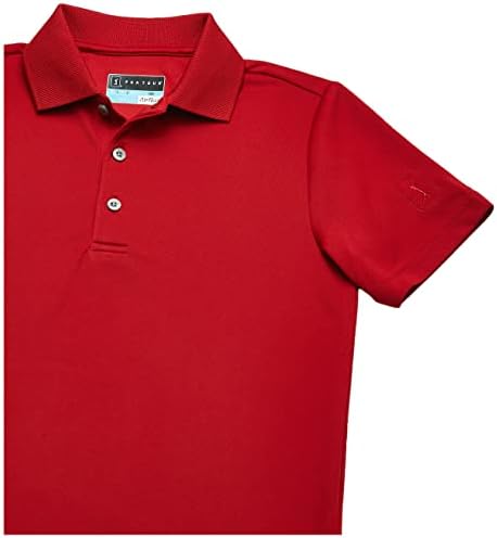 Однотонная Риза с къси ръкави Airflux с къс ръкав за Момчета PGA TOUR Бойс