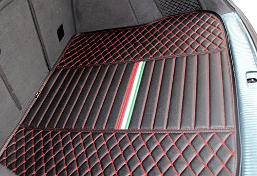 Eppar Нова Предпазна подложка за багажника 1 бр. за HONDA Civic Type-R FK2 FK8 FD2 FN2 (FK8, черно-червена линия)