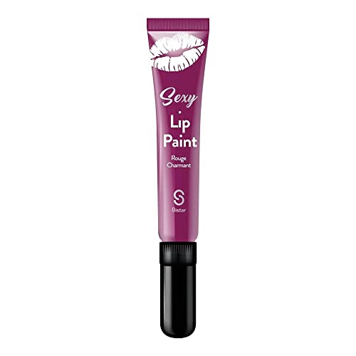 Крем-блясък за устни Sistar Sexy Lip Paint, Кремаво и плътен, Высокопигментированный, Устойчив Водоустойчива Цвят за устни (Into