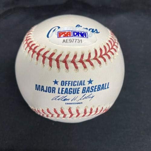 Прякор whitey Ford Slick Подписано Бейсбольным PSA / DNA - Бейзболни топки С автографи