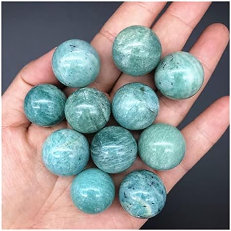 RUITAIQIN СЕ 1 бр. Натурален топка от Лазурит, Кварцов Кристални топки-сфера, Лечебен Кристална Топка, Скъпоценни Камъни, Естествени камъни и минерали YLSH110 (Цвят: ite)