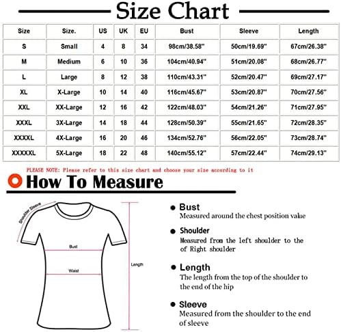 Върховете на по-Големи Размери за жените, Блуза, с Изгорени ръкави 3/4, Лятна Тениска с V-образно деколте, Издълбани