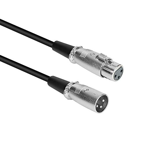 BOYA 3-Крак Балансиран Микрофон кабел XLR Male-XLR Female, високо качество на 3-КОНТАКТНИ XLR Кръпка-въжета, Студийни