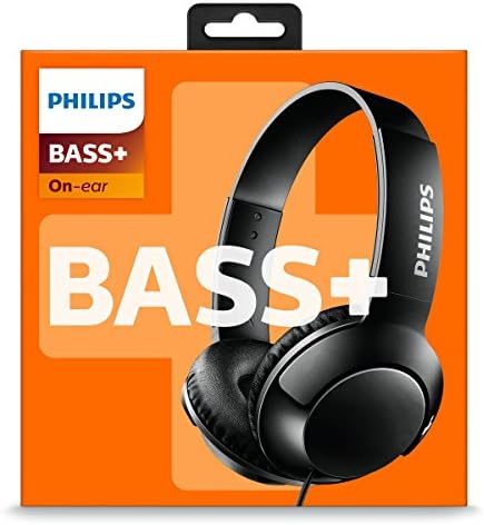 Слушалки Philips BASS + On Ear - Черен (SHL3070BK/27)