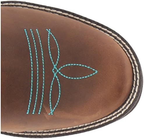 Ботуши Ariat Далила в западен стил с кръгла пръсти - Дамски Кожени обувки до средата на Прасците