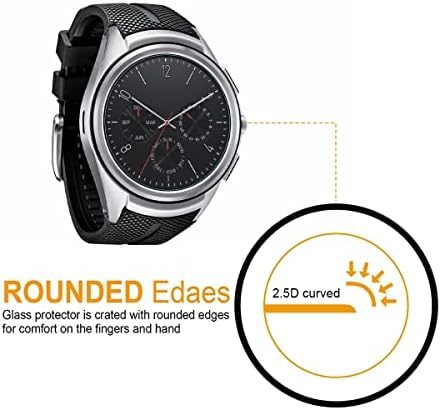 Supershieldz (3 опаковки) е Предназначен за Samsung Galaxy Watch 5 (40 мм)/ Galaxy Watch 4 (40 мм) Защитен слой от закалено