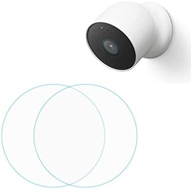Защитно фолио за обектива на камерата VVHOOY, съвместима с Google Nest Cam Outdoor (батерия), филм от закалено стъкло твърдост