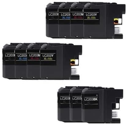 Подмяна на съвместим мастилницата Clickinks за Brother LC203 LC-203 за употреба с принтери MFC-J480DW MFC-J680DW MFC-J880DWMFC-J485DW