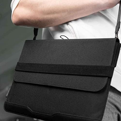 DELTAHUB: Чанта за лаптоп с регулираща се поставка за лаптоп, джоб за лаптоп с функция за стойка, Калъф за