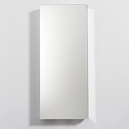 Шкаф за лекарства Fresca ширина 15 см и височина от 36 инча в Банята с Огледала.