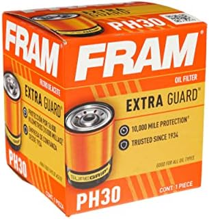 Маслен филтър FRAM Extra Guard PH30 с интервал на смяна 10 хиляди Мили