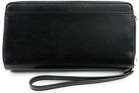 Кейт Спейд Стейси Голяма Чанта-Клатч с Гривната за носене Черен цвят