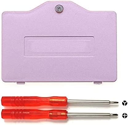 Капак на Отделението за батерията Защитната Обвивка делото с Отвертками за Замяна на задната врата Gameboy Advance SP GBA SP (Розов)