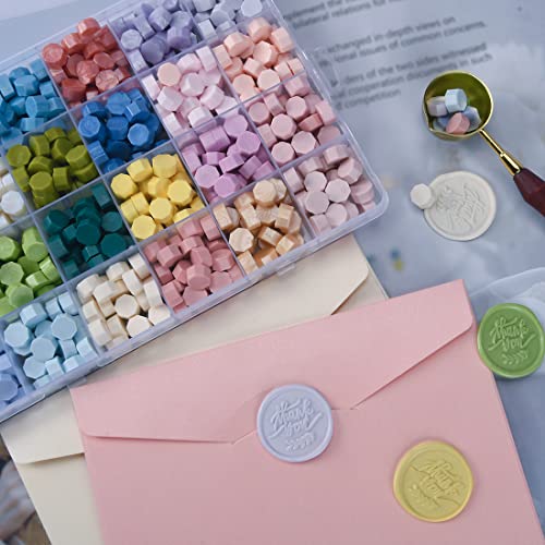 Моранди Комплект мъниста за восъчни печати различни цветове - 24 цвята, Мъниста за сургучных печати /Метален