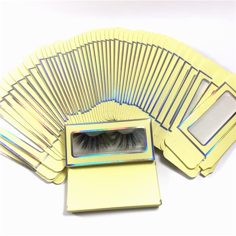 Кутия за опаковане на хартиени миглите Кутии за опаковане на лентите за мигли Празен калъф (цвят: 29, Размер: 200