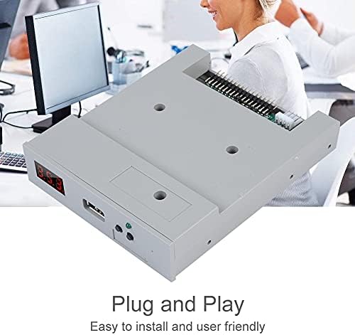 Shanrya Floppy Emulator, USB-Емулатор SFR1M44-U100 с 99 папки, запазвайки данните за флопидисково устройство