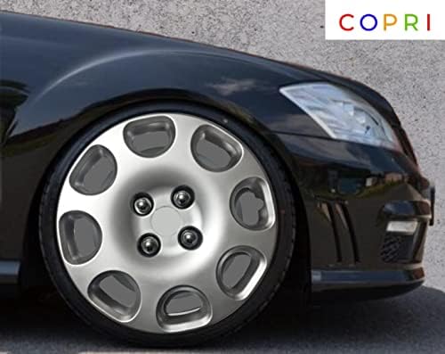 Комплект Copri от 4 Джанти Накладки 14-Инчов Сребрист цвят, Защелкивающихся на Ступицу, подходящи за BMW