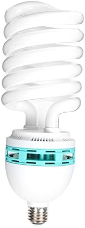 Компактна луминесцентна лампа JLWIN мощност 125 W 5500 ДО КФЛ за осветление, фото студио, балансирана дневна светлина, чисто бяло