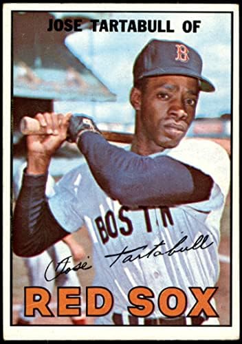 1967 Топпс # 56 Хосе Тартабулл на Бостън Ред Сокс (бейзболна картичка) VG/БИВШ Ред Сокс