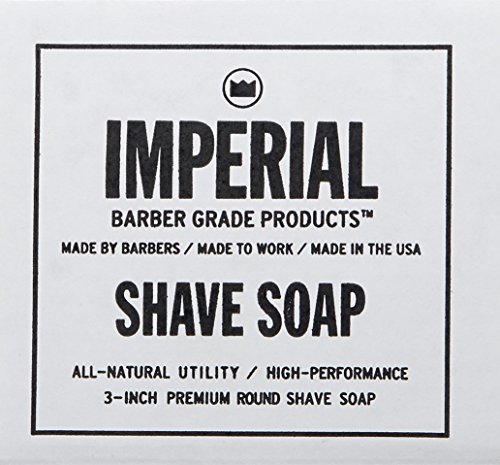 Глицерин сапуни Imperial Barber за бръснене и грижа за лицето, 6,2 грама