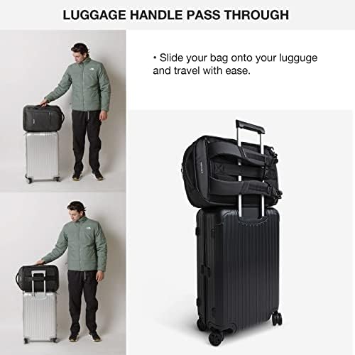 Пътна чанта SYMPL 35L - Спортна чанта/Раница/в Кратката, ръчния багаж за самолет (отговаря на изискванията на TSA) Мида,