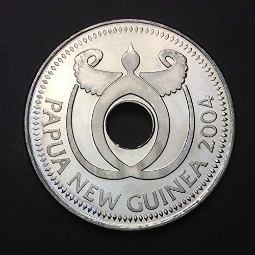 Монета от Папуа-Нова Гвинея 1 Кина Изискана Куха Монета Възпоменателна Монета KM6