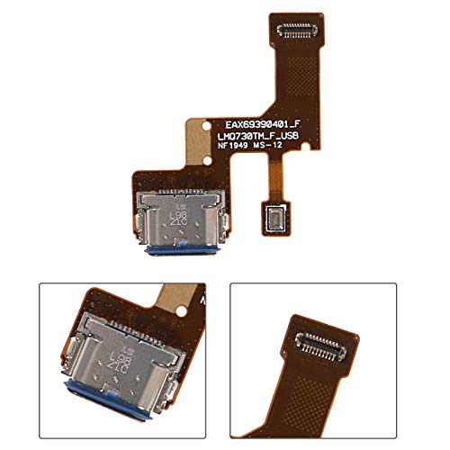 USB Порт за зареждане на Док-станция Гъвкав Кабел за Подмяна на LG Stylo 6 Q730 Q730AM Q730TM Q730NM с инструменти