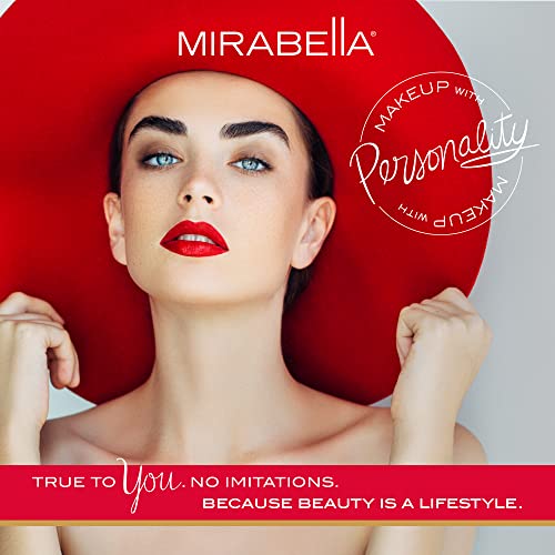 Ультраувлажняющий блясък за устни Mirabella, Луксозен (Блестящо светло телесен цвят) - Луксозна съвременна формула