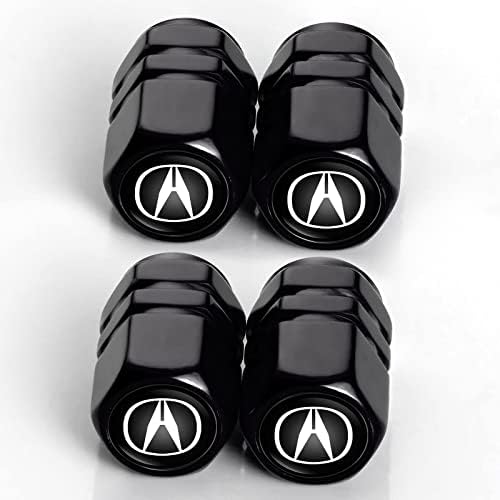 Автомобилни Капачки за Състав на вентила на Колелото Гуми с Брелоком от Естествена Кожа Замяна на Acura Integra