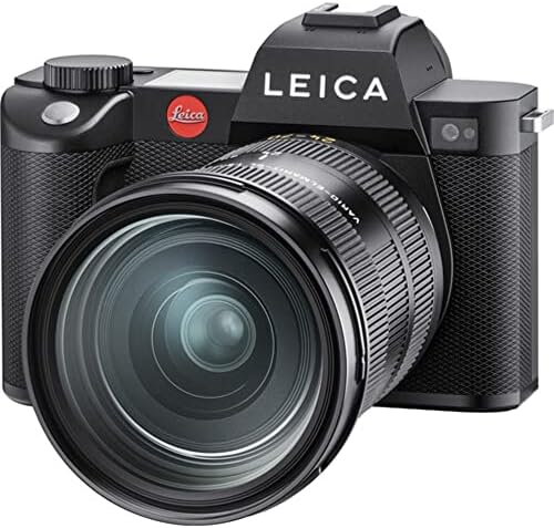Беззеркальный цифров фотоапарат Leica SL2 с Асферическим обектив Vario-Elmarit-SL 24-70 mm f/2.8