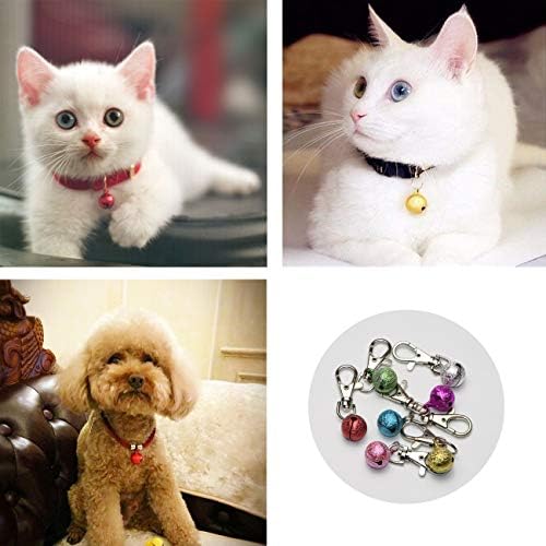 Нашийник за котки свирки силно куче Бела обучение медальони за домашни любимци puppy коте колие-яка (8 кубчета,