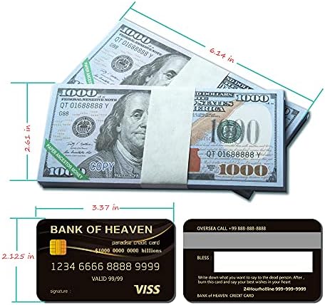 ZHIMIMALL 240 Ancestor Money & 2 Heaven Кредитна карта Joss Paper Joss Money Връзка с вашия Предшественик или на