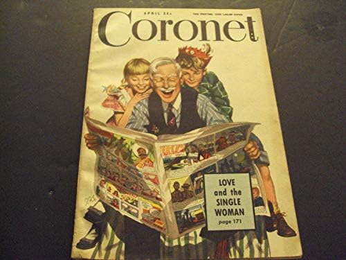 Списание Коронет, април 1949, Любов и една жена, на Въглища