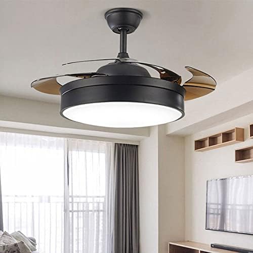 Цена по Цена на завода на производителя Лекота Невидим ABS Диска Fan LED Лампа Желязо Art С Дистанционно Управление