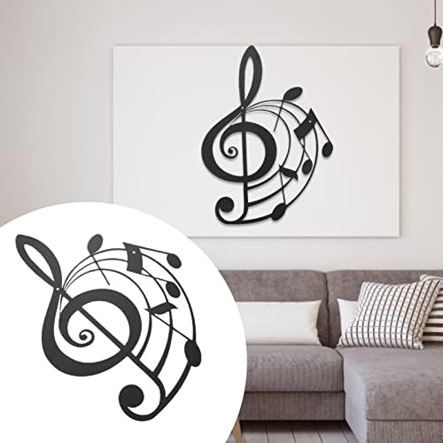 MILISTEN Home Decor Начало Декор Музикални Ноти Стенно Изкуство Реколта Музикална Стенни Знак Музикални Ноти