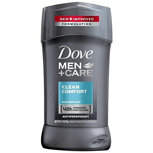 Дезодорант-антиперспиранти Dove Men + Care Stick Clean Comfort 2,7 унции (опаковка от 11 броя)