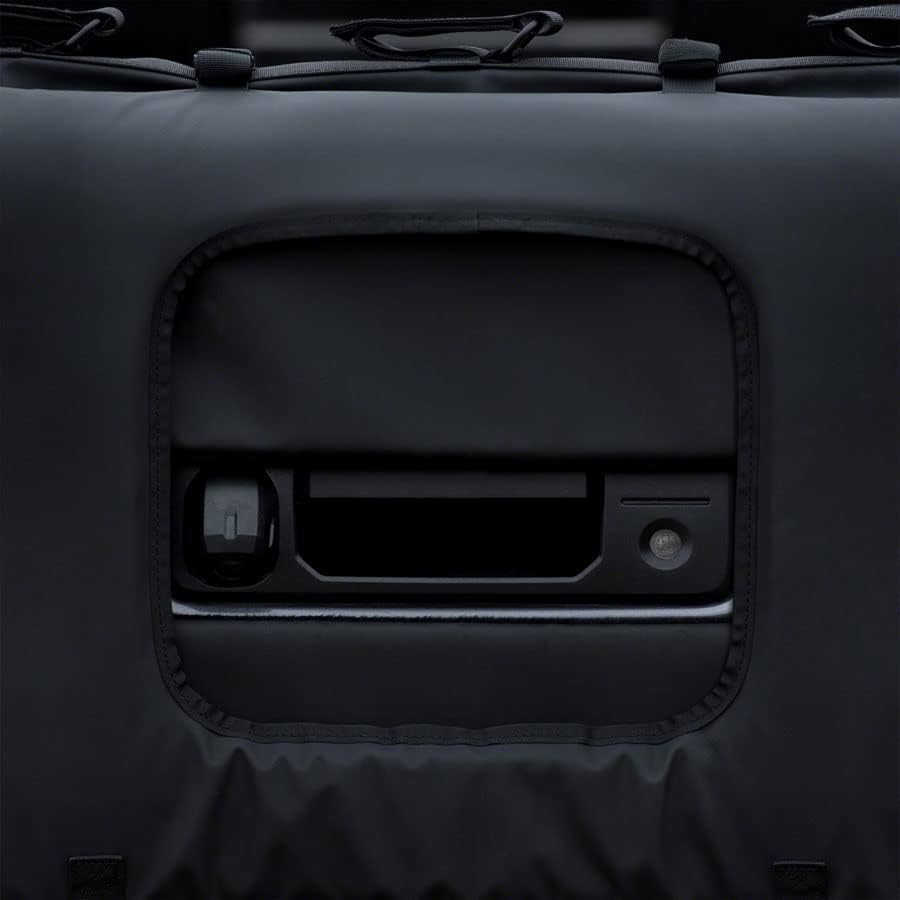 Тампон върху задната врата Fox Overland - Черно, подходящи за камиони в пълен размер