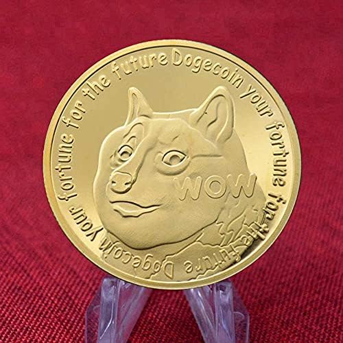 1 Позлатена Сребърна Монета На Дожите Възпоменателна Монета С Облика Модел Кучета Година На Кучето Са Подбрани Монета