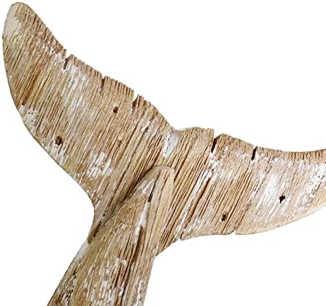 Интериор от Дървени Китово на Опашката, Декоративни Морски Кит В Селски стил, Декорация във Формата На Китове На Тема Океана,