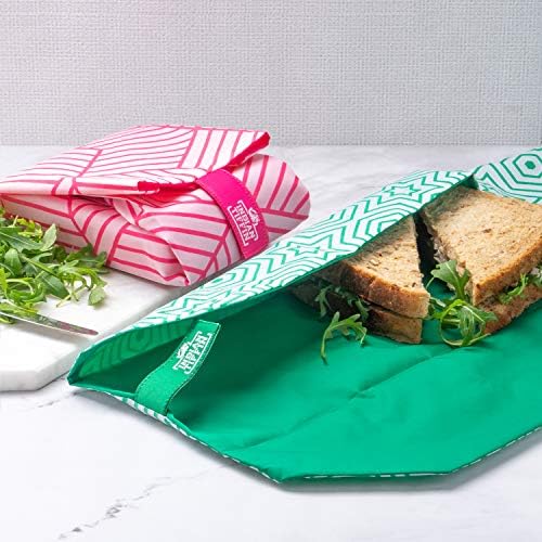 Чанта за сандвичи и закуски за еднократна употреба Indian-Tiffin, опазването на околната среда чанта за обяд, без отпадъци,
