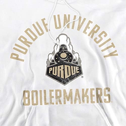 Hoody с качулка за възрастни Унисекс с официален логото на Boilmakers Университет Purdue за възрастни