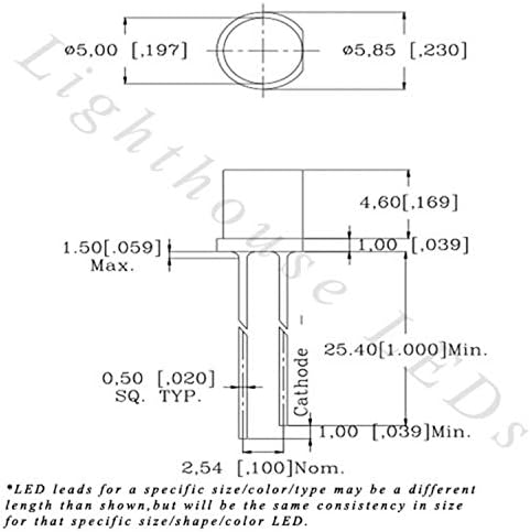 Светодиоди фара 12 в с плосък връх 5 мм, предварително които са свързани с жълтия/златен светодиоду - сверхяркие (10,