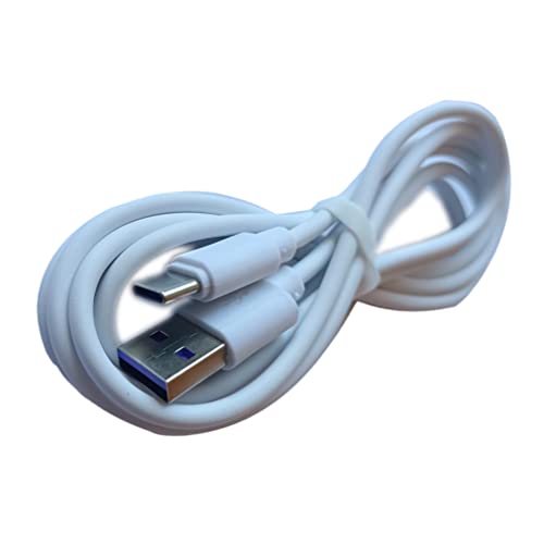 Zigmoon hair 2 опаковки 5 фута 5A Supercharge USB Type C Кабел Супер кабел за зареждане Кабел е Съвместим с Huawei Mate30 20Pro, Mate40, Nova7Pro, P30Pro, P40, Honor Play, Honor View 20