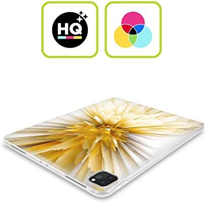 Дизайн на своята практика за главата Официално Лицензиран Haroulita Golden Pineapple Abstract Бъг 3 Мек Гелевый калъф е Съвместим с Apple iPad Mini (2021)