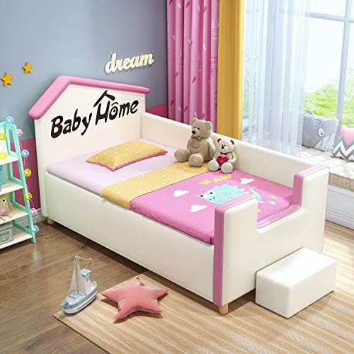 Изработена по поръчка бебешко легло Anncus с модел от анимационни, Детски Кожено легло в Европейски Стил - (Цвят: 3)