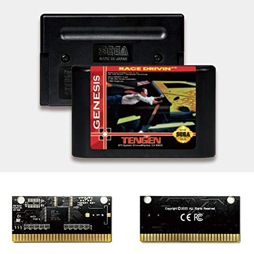 Aditi Race Карам - американската печатна платка Flashkit MD с безэлектродной златен печат за игралната конзола Sega Genesis